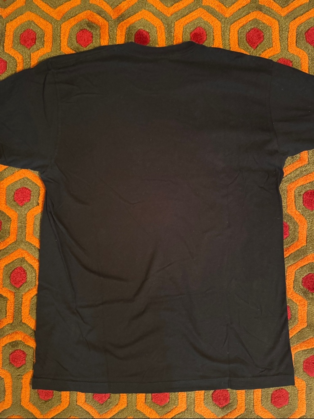 MAKE OFFER! Black Short-Sleeve Tee T-shirt CBC Exploding Pizza Logo Men's Large - Picture 6 of 6